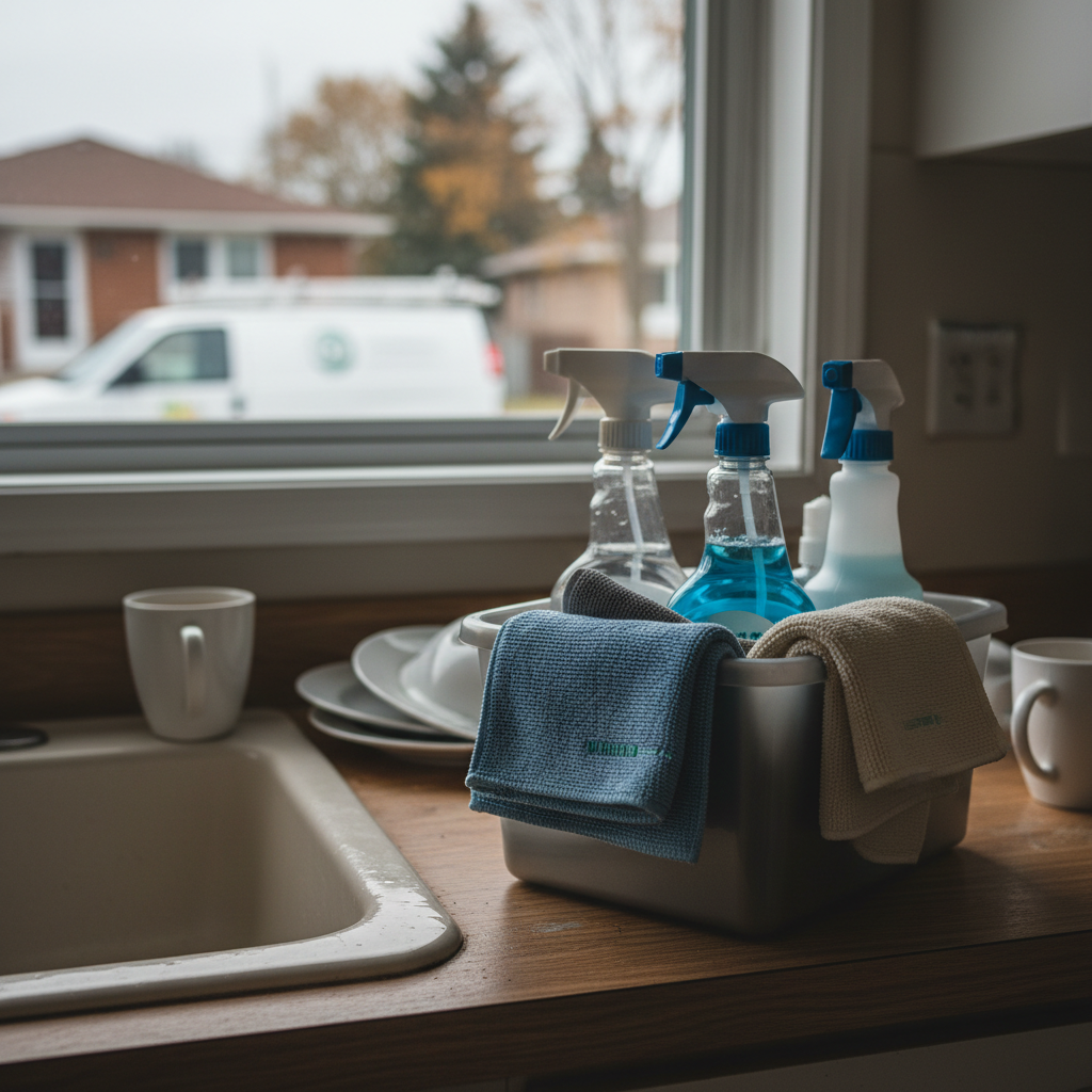 cleaning services work